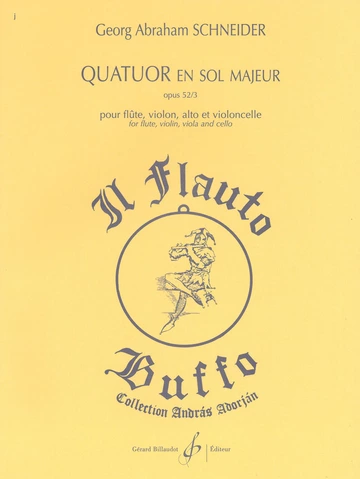 Quatuor en sol majeur, op. 52 n° 3 Visuel